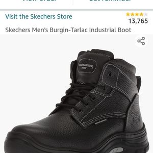 Sketchers STEEL TOE Work Boots Men's Size 11 WIDE (NEW IN BOX)